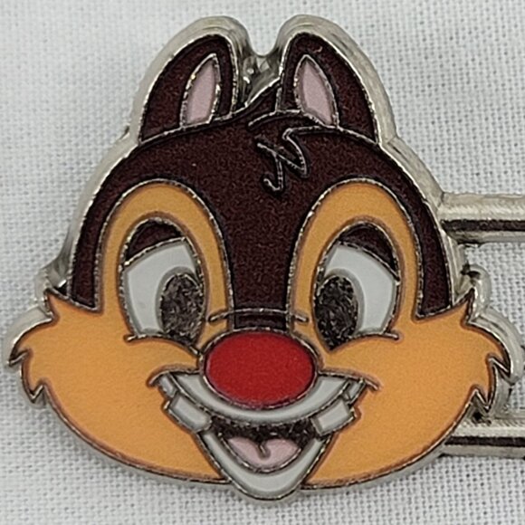 DISNEY Pin Trading ~ Disneyland Hong Kong ~ Safety Pin ~ Dale ~ 2015 - Picture 2 of 10